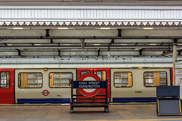 London Underground High Street Kensington by Douglas Wielfaert London Underground High Street Kensington by Douglas Wielfaert